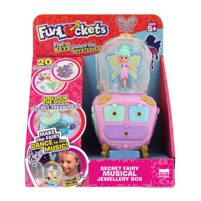 Музыкальная шкатулка с секретами Funlockets Фея-балерина 1toy Т21457